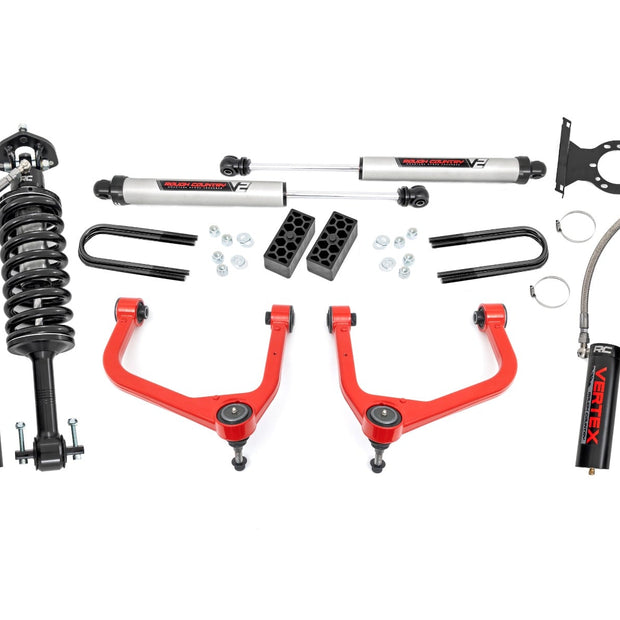 3.5 Inch Lift Kit | Vertex/V2 | Rear Mono Leaf | Chevy Silverado 1500 (22-24)