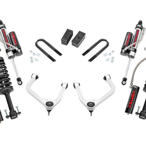 3.5 Inch Lift Kit | Mono Leaf Rear | Vertex | GMC Sierra 1500 2WD/4WD (19-24)