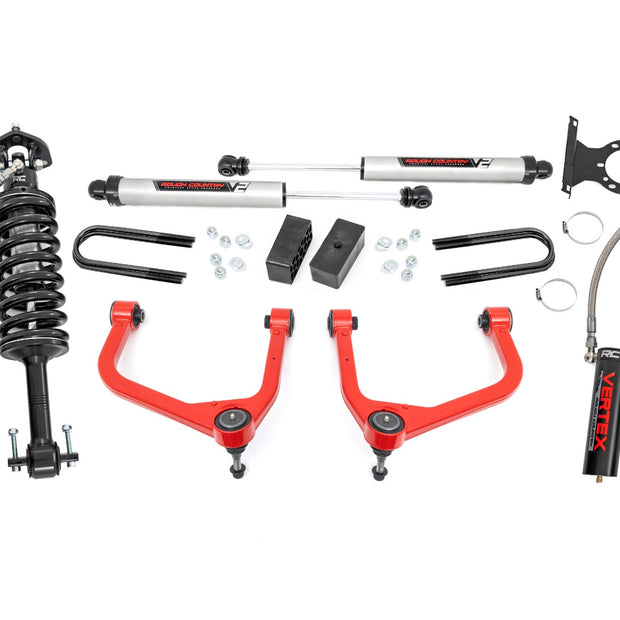 3.5 Inch Lift Kit | Mono Leaf Rear | Vertex/V2 | GMC Sierra 1500 (19-24)