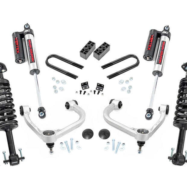 3 Inch Lift Kit | Fabbed UCA | Vertex | Ford F-150 4WD (2021-2026)