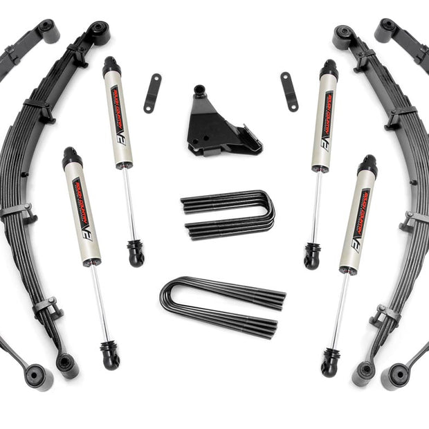 4 Inch Lift Kit | Rear Springs | V2 | Ford F-250/F-350 Super Duty 4WD (99-04)