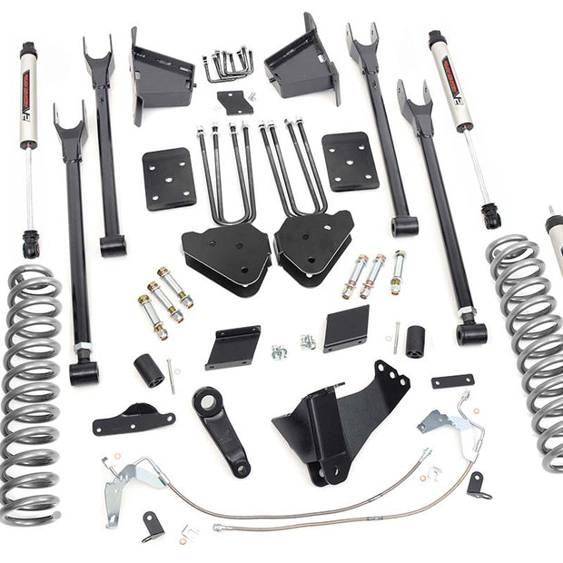 6 Inch Lift Kit | 4-Link | No OVLD | V2 | Ford F-250 Super Duty 4WD (11-14)