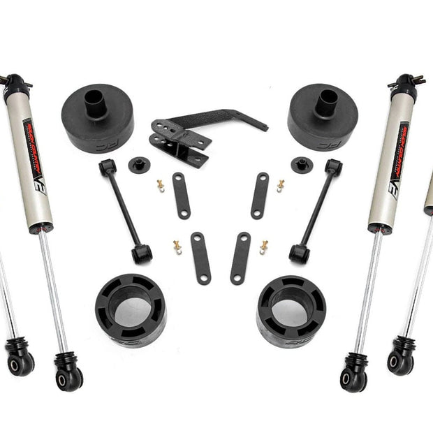 2.5 Inch Lift Kit | Spacers | V2 | Jeep Wrangler JK/Wrangler Unlimited  (07-18)