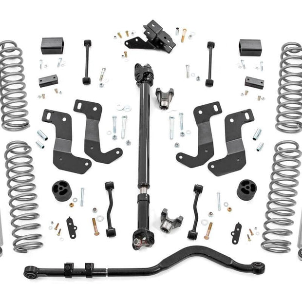 3.5 Inch Lift Kit | C/A Drop | FR D/S | Jeep Wrangler Unlimited 4WD (24-26)