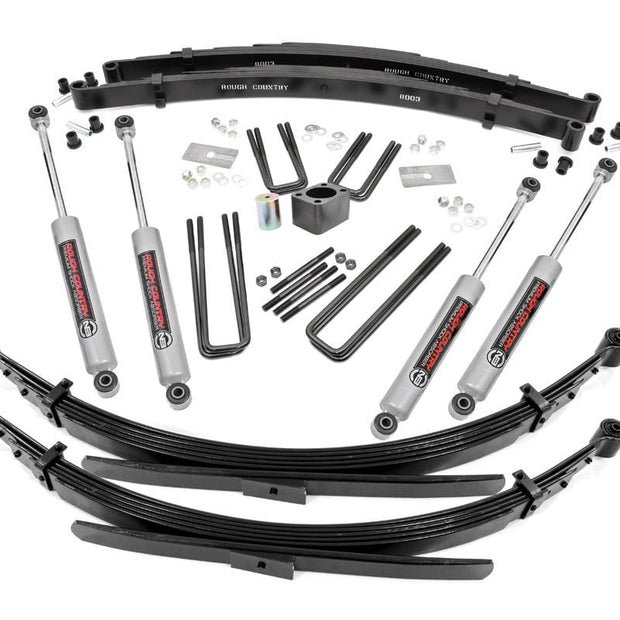 4 Inch Lift Kit | Rear Springs | Dodge W100 Truck/W200 Truck 4WD (1970-1974)