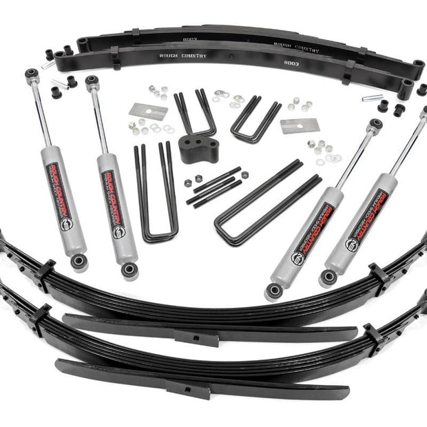 4 Inch Lift Kit | Rear Springs | Dodge W200 Truck/W300 Truck 4WD (1978-1980)