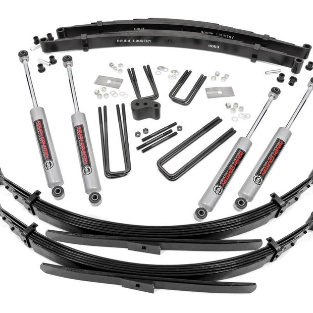 4 Inch Lift Kit | Rear Springs | Dodge W100 Truck/W200 Truck 4WD (1970-1974)
