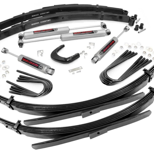 6 Inch Lift Kit | 52 Inch Rear Springs | Chevy/GMC C10/K10 Truck & SUV/K5 Blazer (73-76)