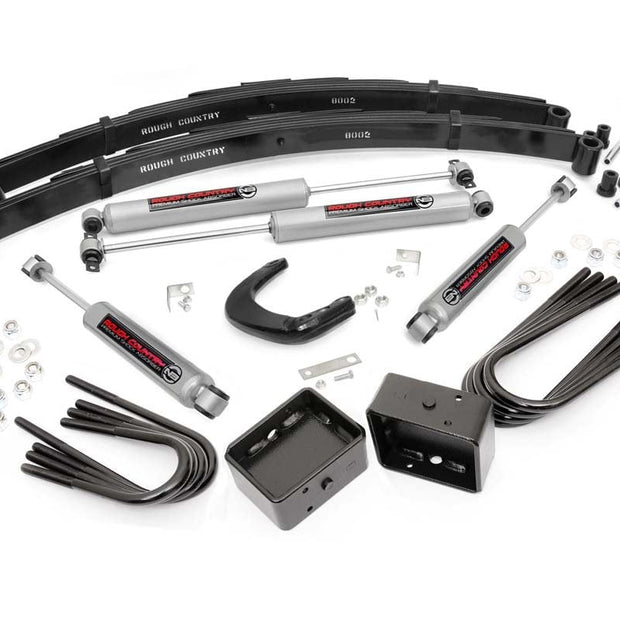 4 Inch Lift Kit | RR Blocks | Chevy/GMC C10/K10 Truck & SUV/K5 Blazer (73-76)
