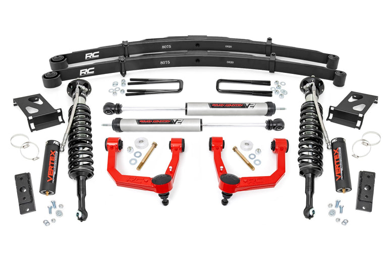 3.5 Inch Lift Kit | Red UCA | Vertex/V2 | Toyota Tacoma 2WD/4WD (2005-2023)