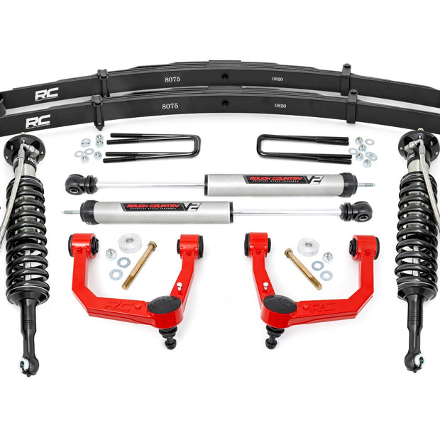 3.5 Inch Lift Kit | Red UCA | Vertex/V2 | Toyota Tacoma 2WD/4WD (2005-2023)