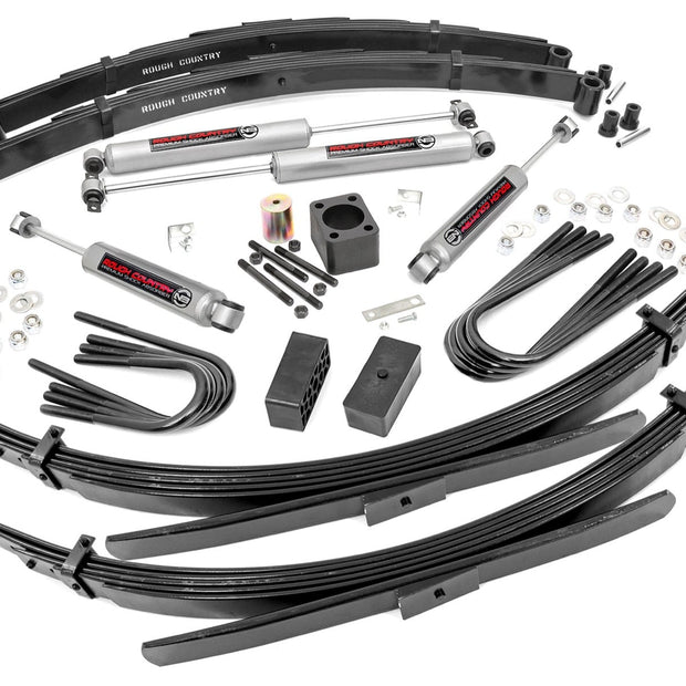 6 Inch Lift Kit | Rear Springs | Chevy/GMC C30/K30 C35/K35 Truck 4WD (77-87)