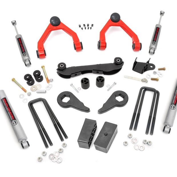 2-3 Inch Lift Kit | Rear Blocks | Chevy/GMC 1500 Truck & SUV 4WD (1988-1999)