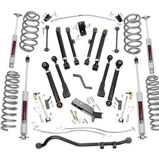 4 Inch Lift Kit | X-Series | Jeep Wrangler TJ (97-06)/Wrangler Unlimited (04-06)
