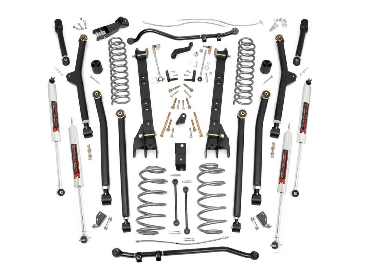 4 Inch Lift Kit | Long Arm | M1 | Jeep Wrangler TJ 4WD (1997-2006)