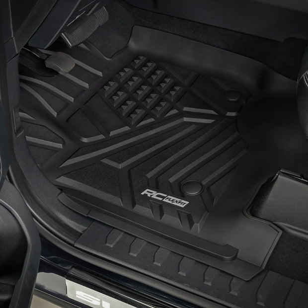 Flex-Fit Floor Mats | Front | Ford F-250/F-350 Super Duty 2WD/4WD (2017-2026)
