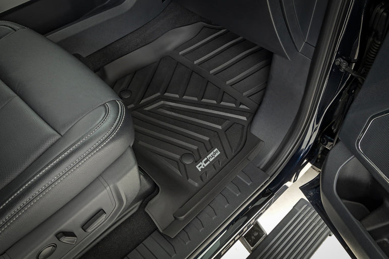 Flex-Fit Floor Mats | Front | Ford F-250/F-350 Super Duty 2WD/4WD (2017-2026)