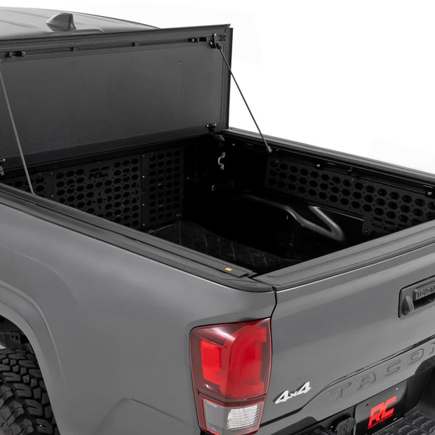 Hard Tri-Fold Flip Up Bed Cover | 6' Bed | Toyota Tacoma 2WD/4WD (2005-2015)