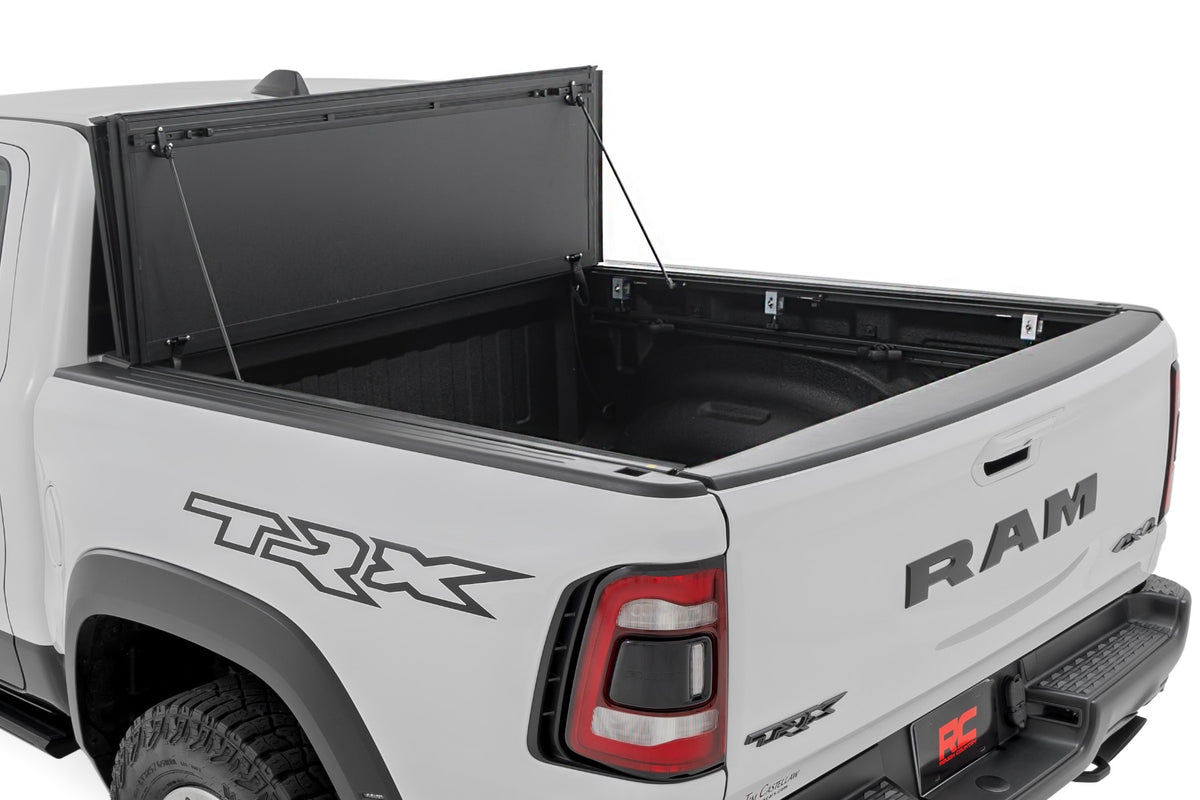 Hard Tri-Fold Flip Up Bed Cover | 6'4
