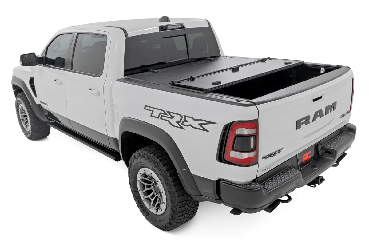 Hard Tri-Fold Flip Up Bed Cover | 6'4