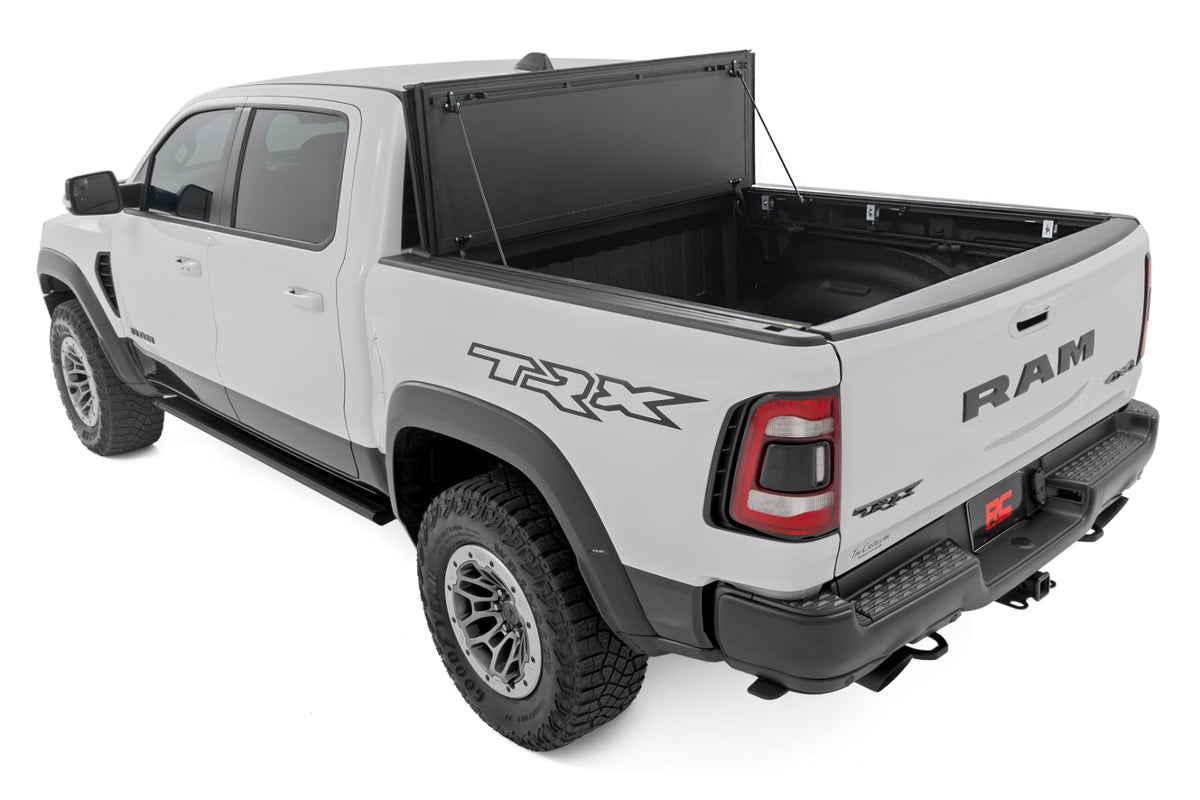 Hard Tri-Fold Flip Up Bed Cover | 6'4