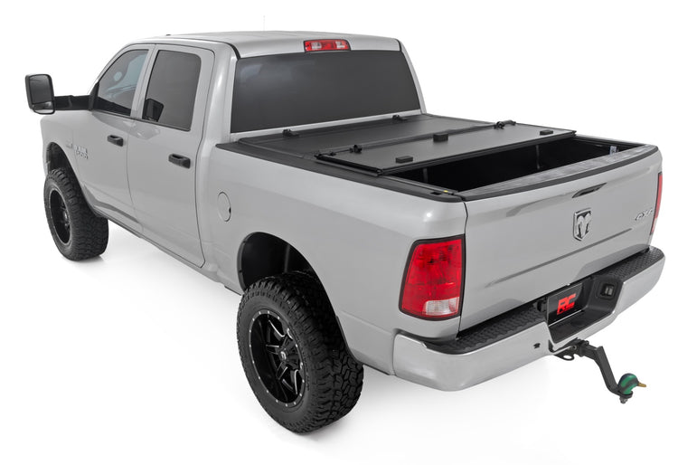Hard Tri-Fold Flip Up Bed Cover | 6'4