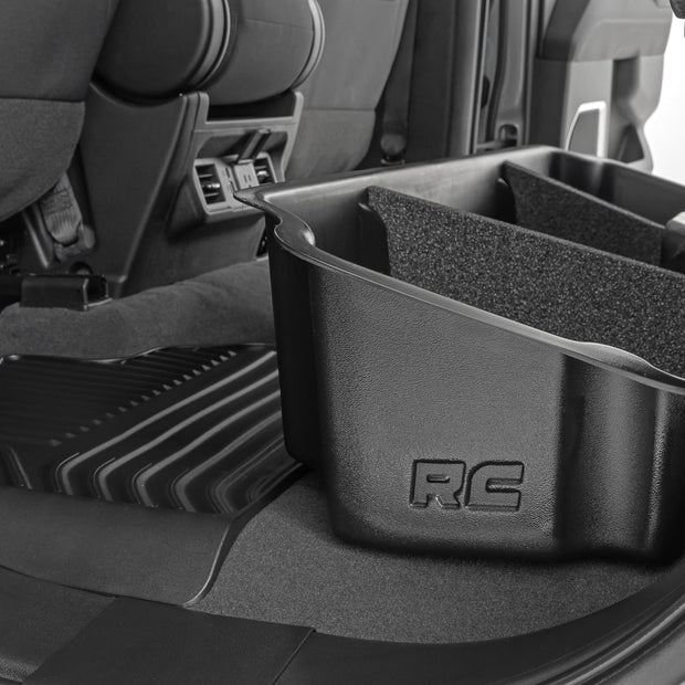 Under Seat Storage | Double Cab | Chevy/GMC 1500/2500HD/3500HD (19-26)