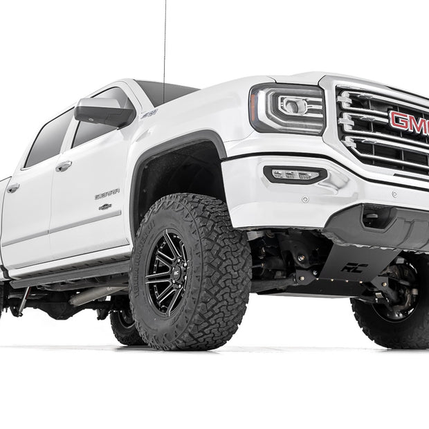 7 Inch Stamped Steel LCA Lift Kit | Forged UCA | Bracket | Vertex | Chevy/GMC 1500 (16-18)