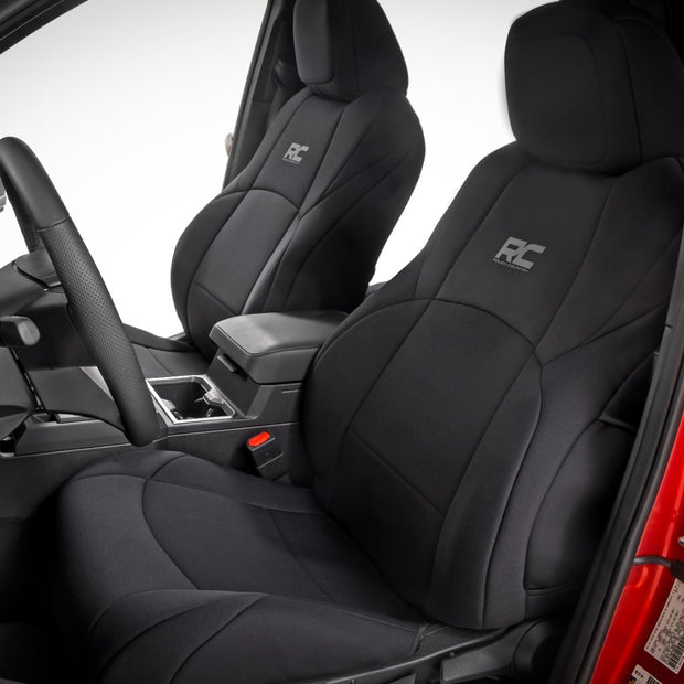 Seat Covers | FR & RR | Double Cab | Toyota Tacoma 2WD/4WD (2024-2026)