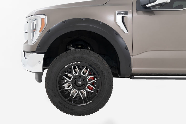 Pocket Fender Flares | BN Silver Spruce | Ford F-150 2WD/4WD (2021-2026)