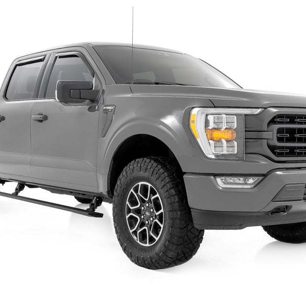 Power Running Boards | Dual Electric Motor | Ford F-150/Lightning/F-250/F-350/Raptor (15-26)