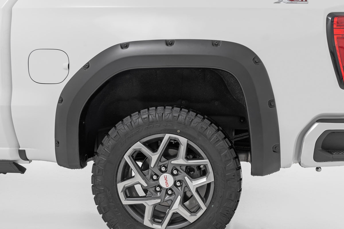 Pocket Fender Flares | G1K Stone Blue | GMC Sierra 1500 2WD/4WD (2019-2026)