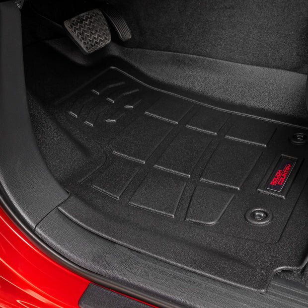 Sure-Fit Floor Mats | Front & Rear | TRD PRO | Double Cab | Toyota Tacoma (24-26)