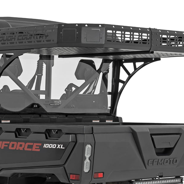 Cargo Rack | Dual 2" Black LED Pairs | Flush Mount | CFMOTO UFORCE 1000