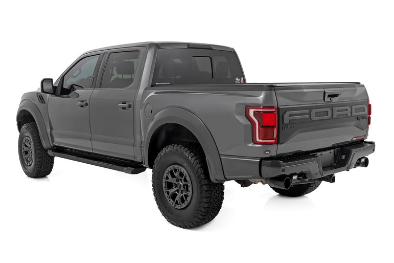 HD2 Aluminum Running Boards | Crew Cab | Ford F-150/Lightning/F-250/F-350/Raptor (15-26)