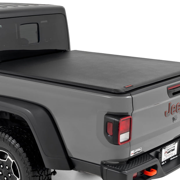 Soft Roll Up Bed Cover | 5 Bed | Jeep Gladiator JT 4WD (2020-2026)