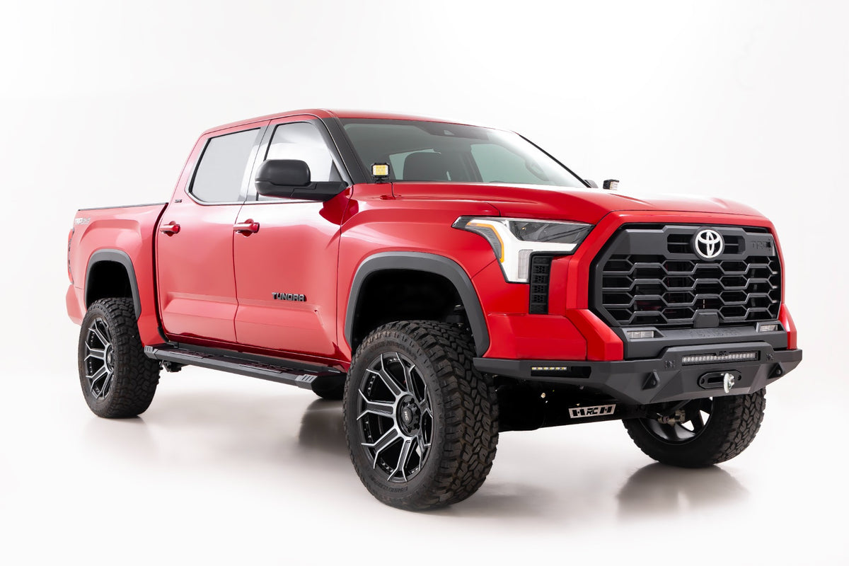 HD2 Aluminum Running Boards | CrewMax | Toyota Tundra 2WD/4WD (2022-2026)
