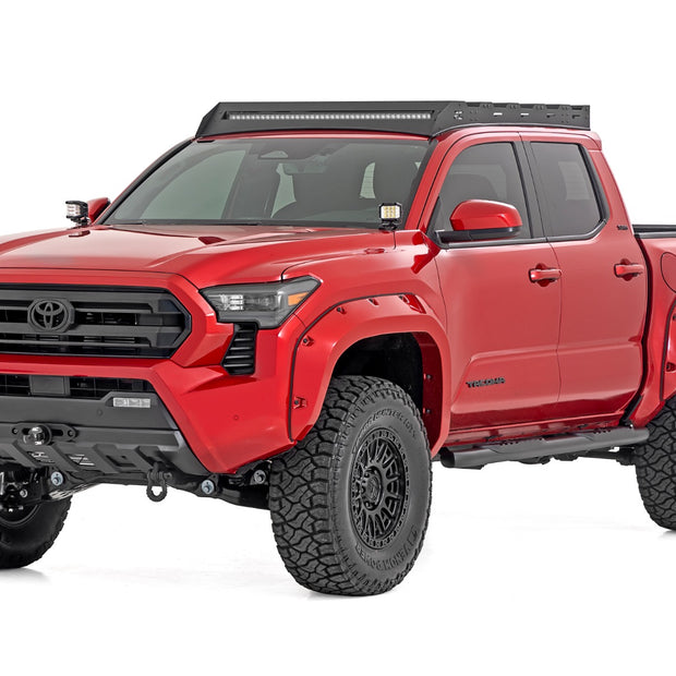 Oval Nerf Step | Double Cab | Black | Toyota Tacoma 2WD/4WD (2024-2026)