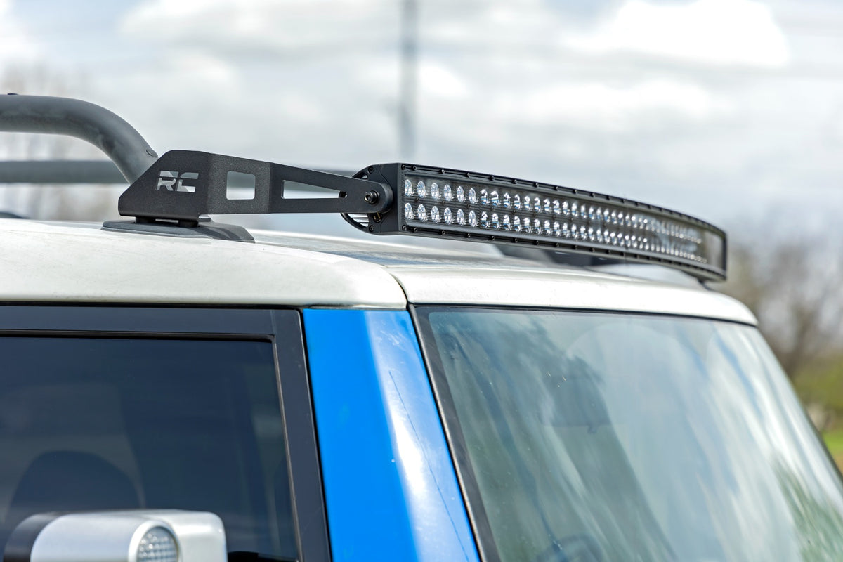 50 Inch Black Series LED Light Bar | Curved | Dual Row