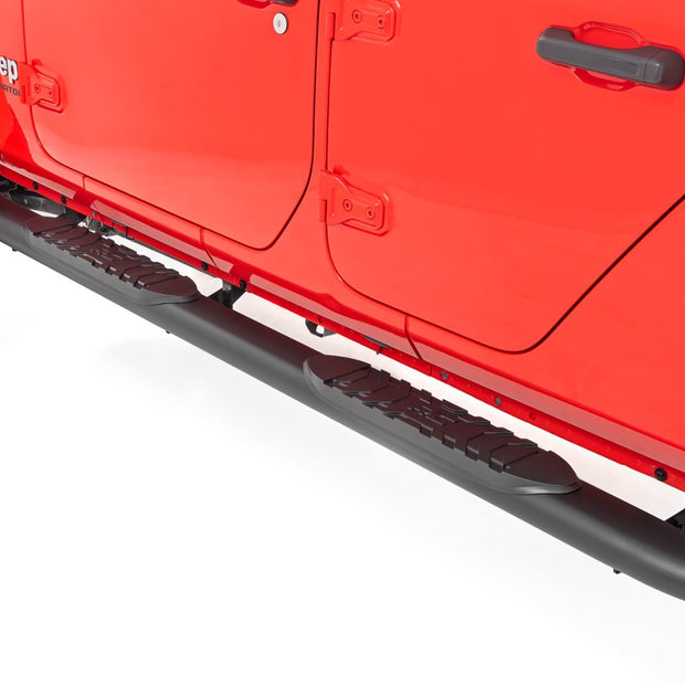 Oval Nerf Steps | Black | Jeep Gladiator JT 4WD (2020-2026)