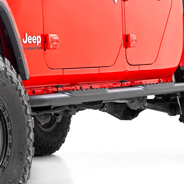 Oval Nerf Steps | Black | Jeep Gladiator JT 4WD (2020-2026)