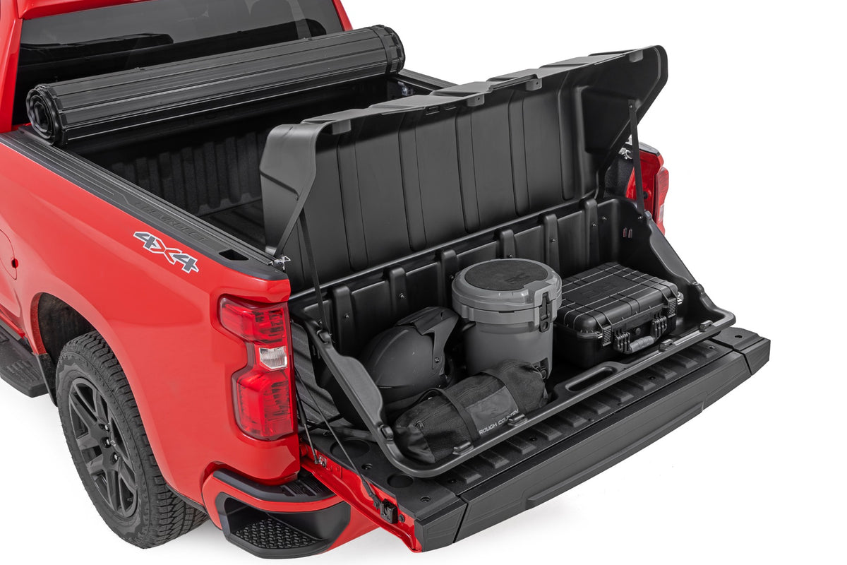Truck Bed Cargo Storage Box | Lid & Box | Easy Access | Full Size 56