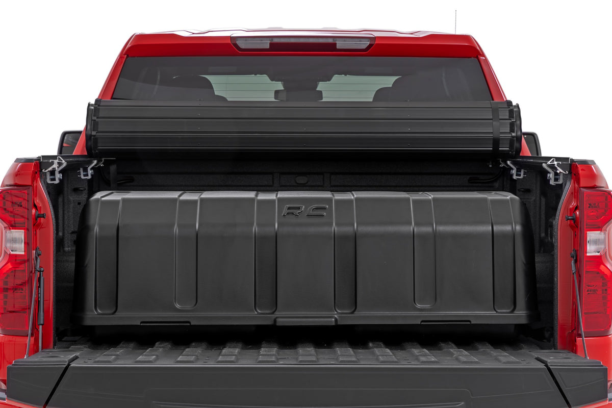 Truck Bed Cargo Storage Box | Lid & Box | Easy Access | Full Size 56
