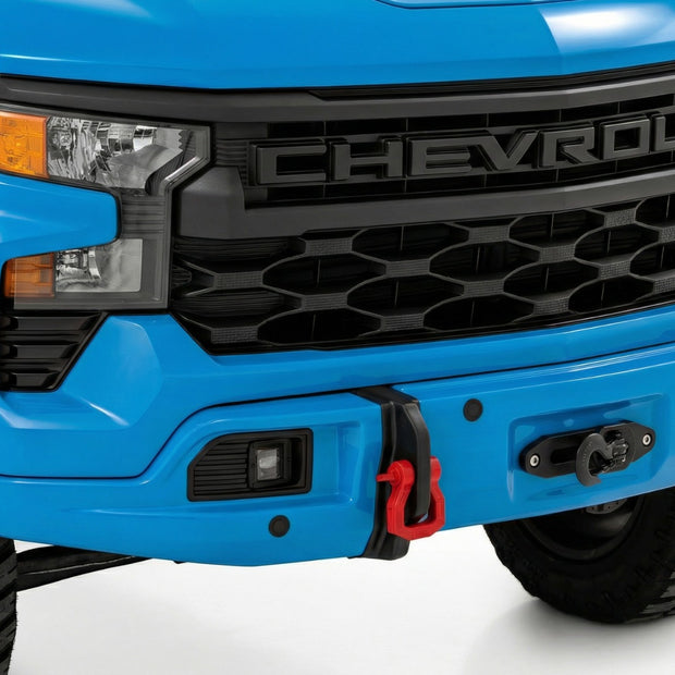 Bumper Cover | GLT Glacier Blue | Chevy Silverado 1500 2WD/4WD (2023-2026)
