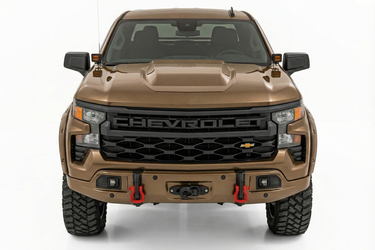 Front FXS Bumper | 12000S | GXN Harvest Bronze | Chevy Silverado 1500 2WD/4WD (2023-2026)