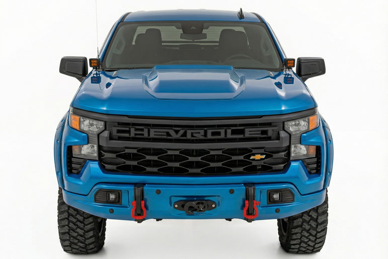 Front FXS Bumper | 12000S | GXP Lakeshore Blue | Chevy Silverado 1500 2WD/4WD (2023-2026)