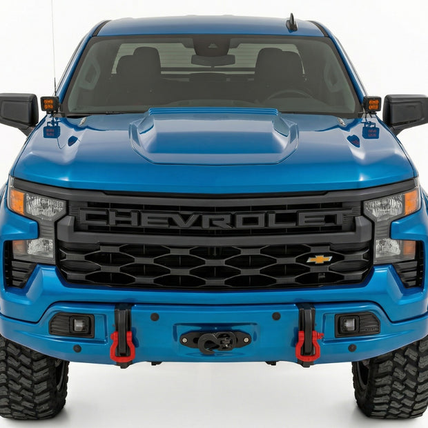 Front FXS Bumper | 12000S | GXP Lakeshore Blue | Chevy Silverado 1500 2WD/4WD (2023-2026)