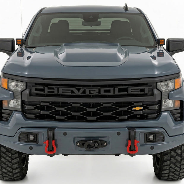 Front FXS Bumper | 12000S | GNO Slate Gray | Chevy Silverado 1500 2WD/4WD (2023-2026)