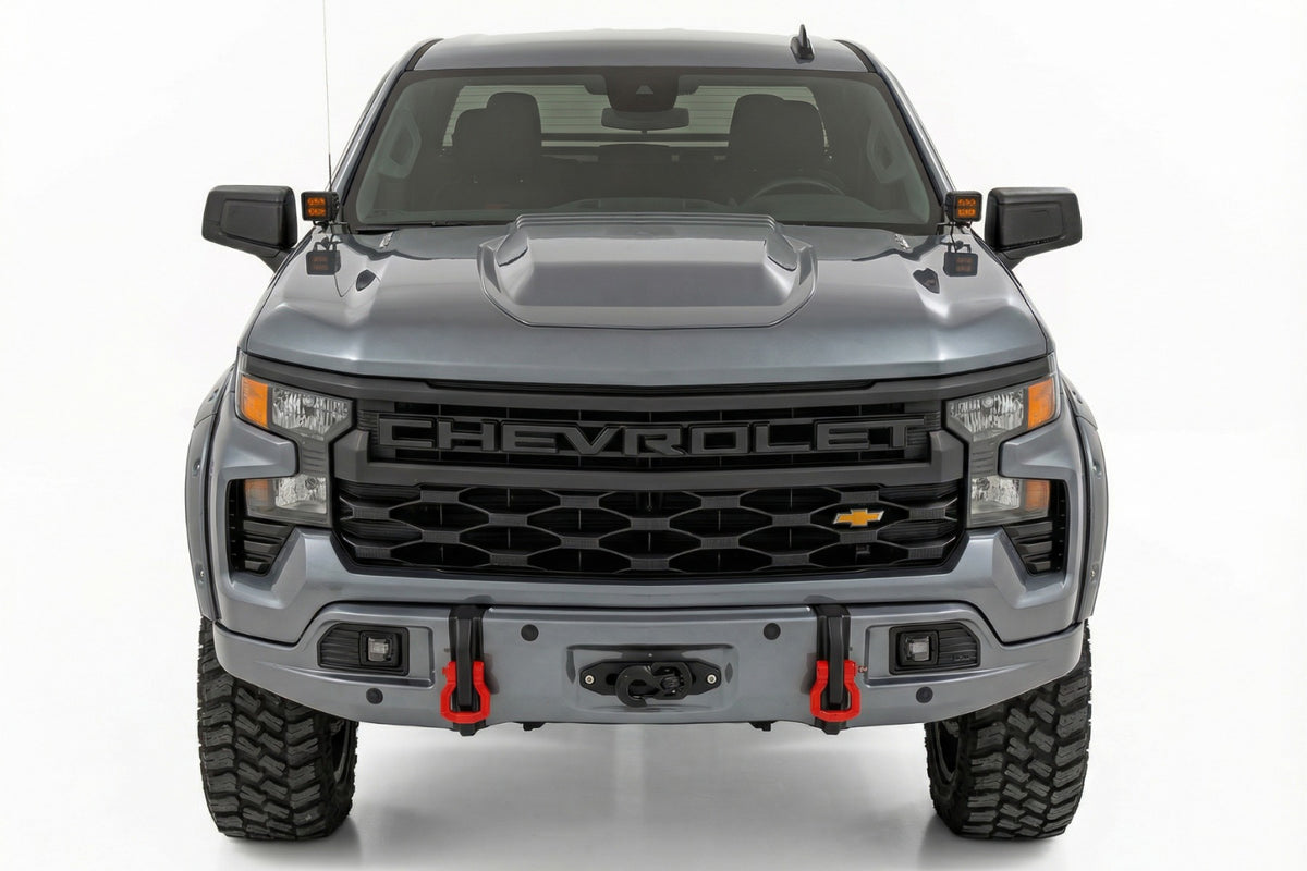 Front FXS Bumper | 12000S | GXD Sterling Grey Metallic | Chevy Silverado 1500 (2023-2026)