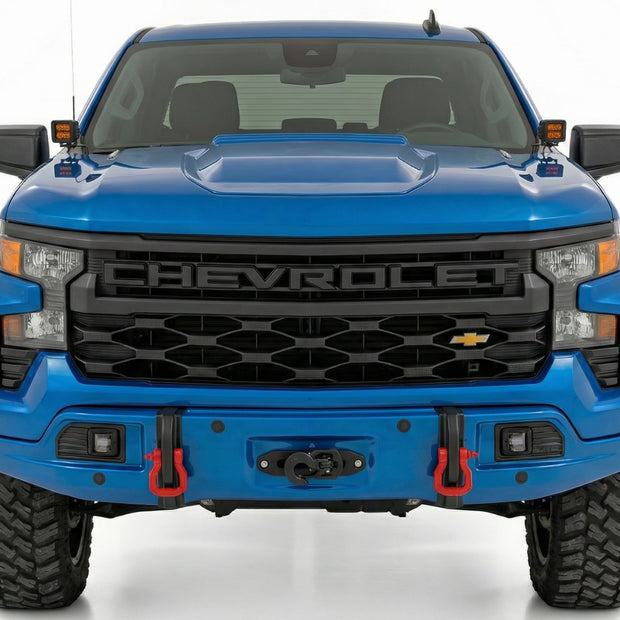 Front FXS Bumper | 12000S | GJV Riptide Blue | Chevy Silverado 1500 2WD/4WD (2023-2026)